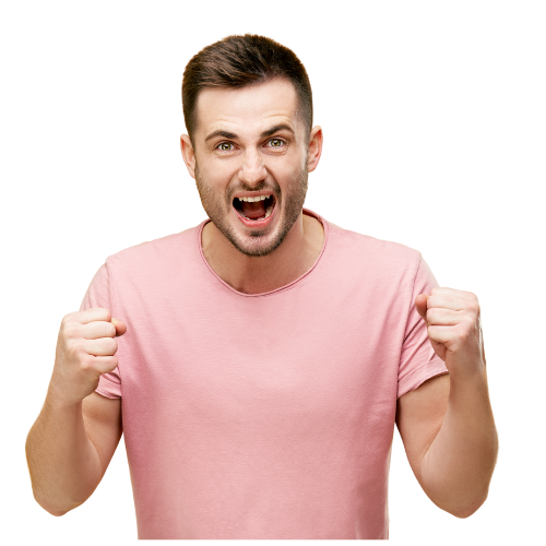 Homem sorrindo - Fidelização de Clientes